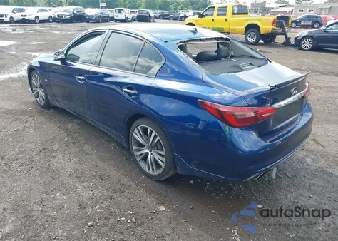 2018 Infiniti Q50 3.0T Sport from USA, damaged, VIN JN1EV7AR6JM434384